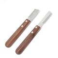pcs Stainless Steel Comb Head Massage function for Cat,Dog Wooden Handle Dog Hair Remover Pet Comb Hair Stripping Comb Pet Grooming Tool. 