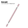 2 In 1 Stylus Pen for Mobile Phone Tablet Drawing Pen Capacitive Pencil Universal Touch Screen Pen for Pad Iphone Android Xiaomi. 