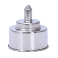 QUANBU 2X Stainless Steel Alcohol Burner, Lab Spirit Lamp, 200 Ml (6.7 Oz). 
