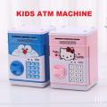 Mini ATM Piggy Bank Safe Box Money Coin ATM Bank Machine Kids Gift Money Box Digital Saving Boxes. 