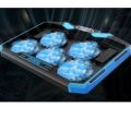 NUOXI Q7 Ultra Professional 5 Fan LED Backlit Speed And Height Adjustable Gaming Laptop Stand Cooling Pad. 