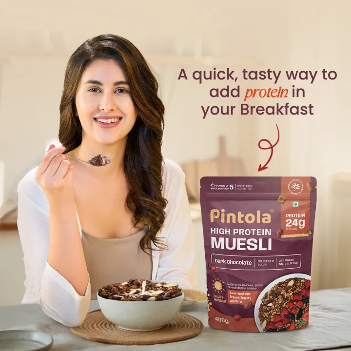 Pintola%20High%20Protein%20Muesli%20Dark%20Chocolate%20&%20Cranberry%20400g,%2024g%20Protein,%20High%20Fibre,%20Real%20Fruits,%20Muesli%20for%20Breakfast%20Food,%20Muselies%20Fruit%20Nuts%20and%20Seed%20-%20Image%203