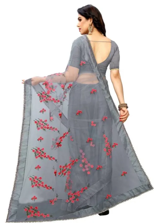 Fabdale%20Red%20Embroidered%20Net%20Bollywood%20Saree%20%7C%20Party%20&%20Festive%20Wear%20(PATL-001)%20-%20Image%206