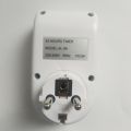 Durable ABS European Standard Timer Socket White EU Plug Functional LCD Digital Timer Socket 220V-240V Smart Timer Socket Electrician. 