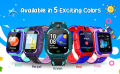 Kids Calling Smart Watch for Boys & Girls  2-Way Voice Calling & Message  Sim Card  Selfie Camera  Parent Control App  Voice Chat  Long Battery Life  LBS Location Tracking. 