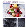10 Tier Cupcake Holder Stand Round Macaron Tower Stand Clear Cake Display Rack for Wedding Birthday Party Decor. 
