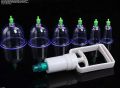 Vacuum Cupping Therapy Set 6 pcs for Acupressure Massage Body Pain Relief Cupping. 