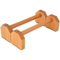 Calisthenics Wooden Parallettes Pine Wood. 
