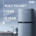 IFB Double Door Refrigerator 285 Liters 2 Star Surround-Cool IFBFF-3152FBS Brush Grey. 