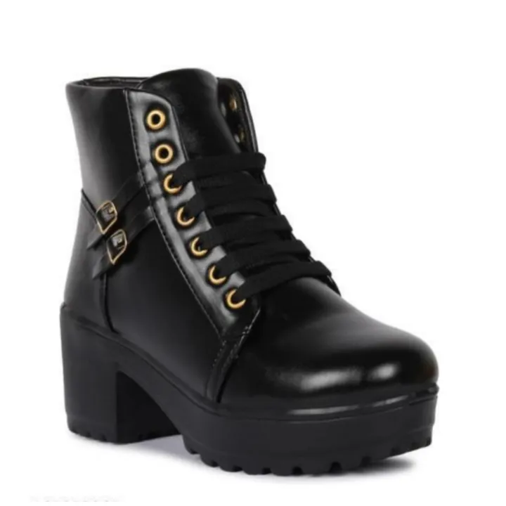 Stylish%20Casual%20Women's%20Heel%20Boots%20%E2%80%93%20Synthetic%20Leather,%20Rubber%20Sole,%20Winter%20Boots%20in%20Multiple%20Sizes%20-%20Image%203
