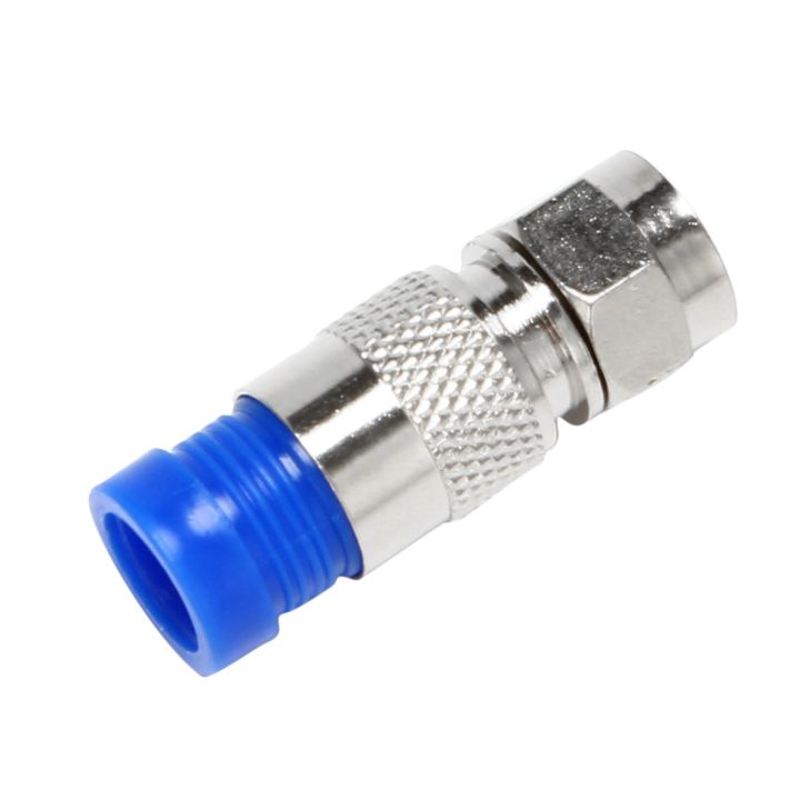 fasdaga%20Rg6%20F%20Type%20Connector%20Coax%20Coaxial%20Compression%20Fitting%2040%20Pack%20(Blue)%20-%20Image%203