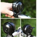 Retro Metal Bicycle Alarm Bell Black Silver Double-sided Retro Bells Loud Horn Cycling Handlebar. 