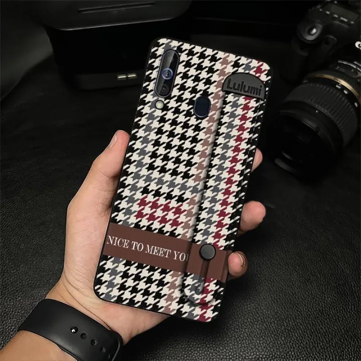 Durable%20Wrist%20Strap%20Phone%20Case%20For%20Samsung%20Galaxy%20A60/M40%20Kickstand%20Nature%20Anti-dust%20Simple%20Personality%20Fashion%20Design%20-%20Image%2010
