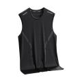 CARAT Loose Men Top Men's Summer Sleeveless Sport Vest Quick Dry Gym Tank Top O Neck Loose Fit Solid Color Sweat Absorption for Fitness. 