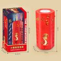 Portable Plastic Bubble Machine Red Electronic Bubble Blower Flash Lights Sounds Firework Machine Weddings. 