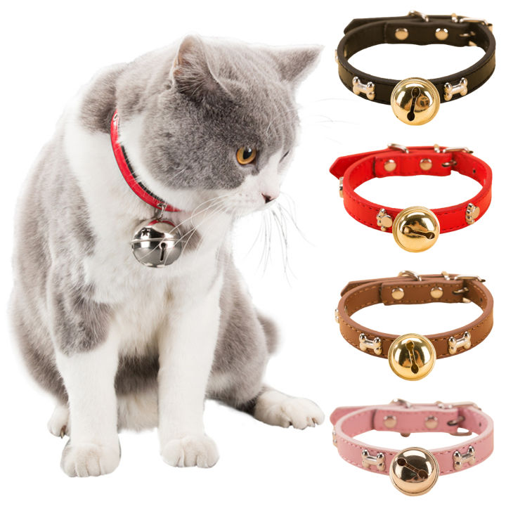 Penasfe%20Dog%20Neck%20Strap%20Adjustable%20Bone%20Patterns%20Pet%20Cat%20Dog%20Bell%20Necklace%20-%20Image%204