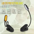 LED Reading Lamp Flexible Hose Design Clip Type LED Reading Lamp Book Light. 