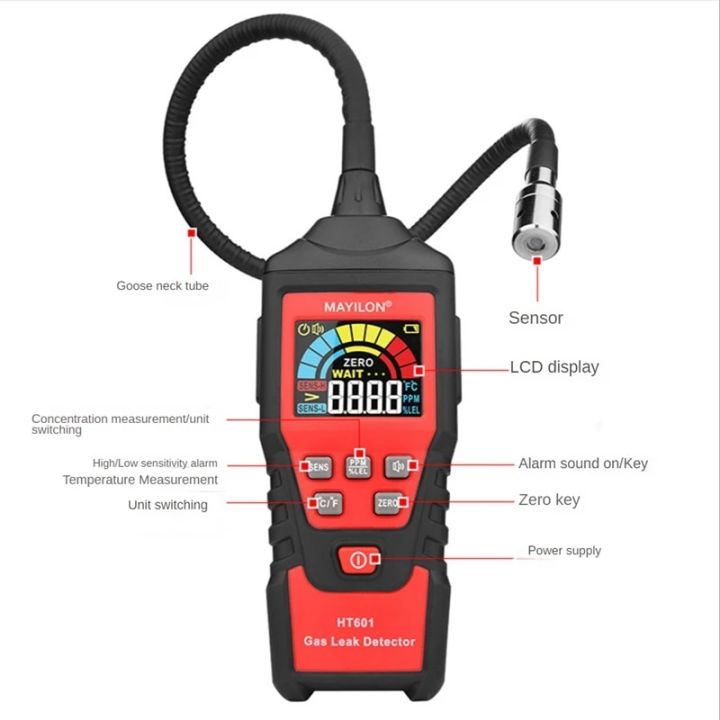 1%20PCS%20HT601A%20Digital%20Gas%20Leak%20Detector%209999%20PPM%20Meter%20Fuel%20Monitor%20Bargraph%20Display%20Sound%20Light%20Alarm%20Red-Black%20-%20Image%204
