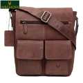 WILDHORN Nepal® Genuine Leather 11 inch Sling Messenger Bag for Men Dimension : L-11 inch W-3 inch H-12 inch ( MB 231 Tan). 