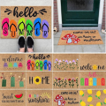 Summer Door Mats Outside Mats Funny Cute Doormats for Outdoor and Indoor Uses Floor Mats Easy to Use G. 