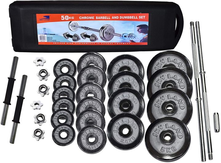 York%20Chrome%2050KG%20Adjustable%20%20Dumbbell%20Set%20-%20Image%206