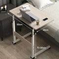 Height Adjustable Laptop Table with Wheels | Study Table | Work Table | Kids Table  – Versatile Bedside Table for Study, Work, Dining, and Medical Use. 