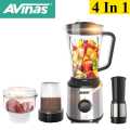 Avinas AV-126 Multi Function 4 In 1 Electric Nutrient Blender (1200 Watt). 