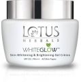 LOTUS HERBALS Whiteglow Gel Cream SPF 25 Pa +++, 60g With 3 In 1 Deep Cleaning Facial Foam, 100 gm  (2 Items in the set). 
