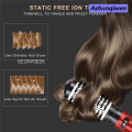 Ashunqiwen 2-in-1 360 Rotating AirFlow Hot Air Brush Hair Straightener Curler Iron Volumizer Blowers Electric Hair Dryer Comb. 