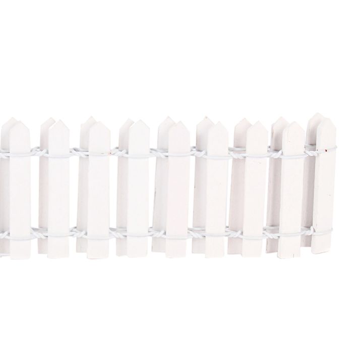 2Pcs%20Wooden%20Fencing%20Wood%20Barrier%20DIY%20Mini%20Landscape%20Fairy%20Garden%20Figurines%20Miniatures%20Accessories%20Handmade%20Green%20-%20Image%203