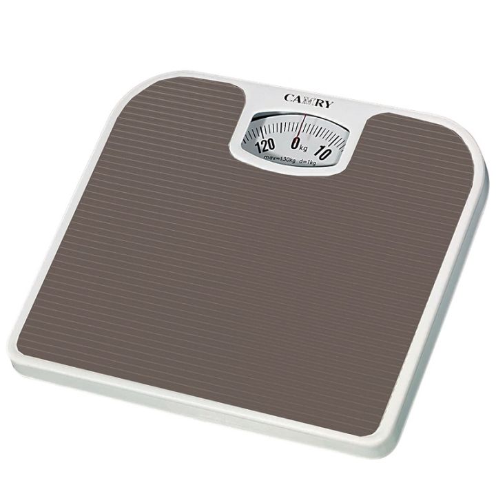 Camry Mechanical Personal scale Weighing Machine Body Weight Scale (27.6 x 25.6 x 4.8cm)
