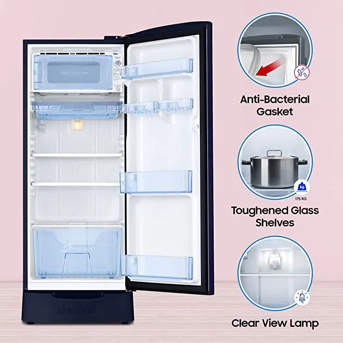 Samsung%20%20RR20C2Z226U/IM%20192%20Litres%20Single%20Door%20Refrigerator%20with%20Stylish%20Grande%20Design%20(Base%20Stand%20with%20Drawer)%20-%20Image%205