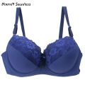 Nouvelle Seamless Plus Up Big Size BCDE Cup Unlined Bras For Womens Basic Underwear Full Coverage Underwire Support BH. 