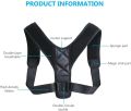 Back Brace Posture Corrector Shoulder Belt For Men And Women - Premium Quality Breathable Neoprene Posture Trainer Lumbar Support Therapy. 