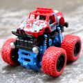 Hot Mini Four Wheel Drive Inertia Rotatable Off-road Toy Car Kid Power Friction Off Road Vehicle Model Toy For Kid Birthday Gift. 