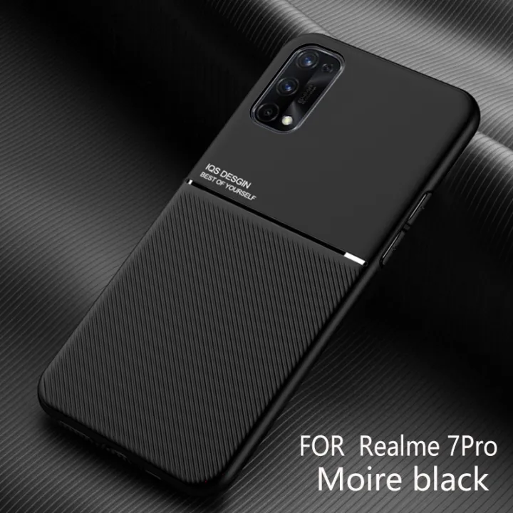 Lenuo%20For%20Realme%207%20Pro%20Case%20Anti-fall%20Soft%20Non-slip%20Silicone%20Magic%20Grain%20Back%20Cover%20-%20Image%202