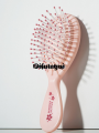 Difutagui Cute Sakura Air Cushion Untangling Hair Brush Comb Mini Portable Fashion 2025 Girls Anti-static Scalp Massage Foldable Mirror Hairbrush. 