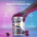 MuscleBlaze Creatine Monohydrate 320g Juicy Berries Flavor with CREAMP Micronized Powder for Muscle Building. 