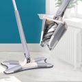 Microfiber Squeeze Mop for Floor Cleaning Hand-Free Wash Self Wringing Flat Mop. 