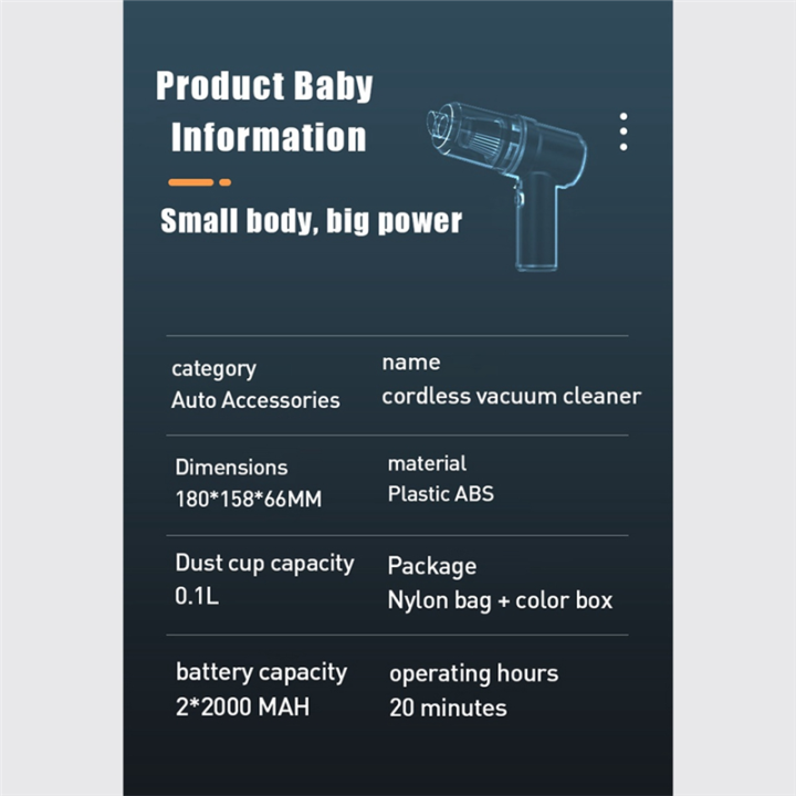 OYPFXMI%2080000Pa%20Car%20Vacuum%20Cleaner%20Wireless%20Charging%20Compressed%20Air%20Handheld%20High-Power%20with%20HEPA%20Filter%20for%20Home%20Office%20Car%20-B%20-%20Image%203