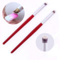 1PC Nail Drawing Art Brush Gradient Starry Dizzy Dye DIY UV Gel Nail Brushes Oblique Mouth Brush Nail Gradual Painting Pen Tool Creek. 