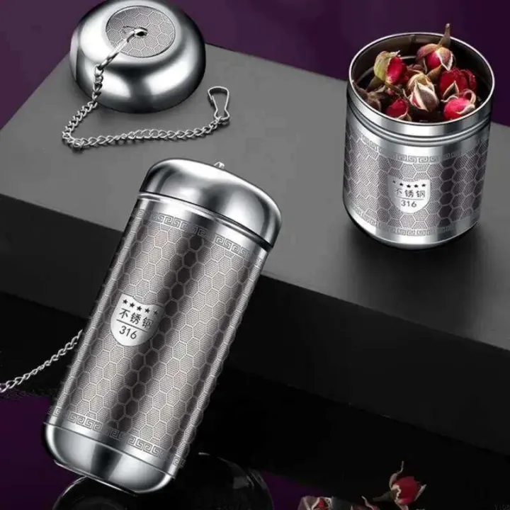 316Stainless%20Steel%20Infuser%20Kettle%20Filter%20Maker%20Metal%20Texture%20Teas%20Accessory%20Suitable%20for%20Home%20and%20Office%20-%20Image%204
