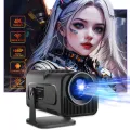HY320 4K Android 13 Projector | Native 1080P | 390 ANSI Lumen | Wi‑Fi 6 & BT 5.0 | Portable Cinema Experience. 