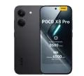 Poco X8 Pro 5G + 4G LTE | 8+256 GB | 6.59" CrystalRes AMOLED Display | 50MP main camera | Flagship Dimensity 8500 | 6500mAh (typ) battery with 100W HyperCharge. 