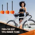 Easy To Replace TPU Ultra Light Inner Tube French Valve 700C Bicycle Inner Tube Anti-ageing Ultralight Bike TPU Inner Tube Road Bike. 