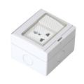 Water Proof Outdoor 13A Universal Power Socket Board With IP55 Waterproof Box 1 Gang Switch With 13A Power Plug. 