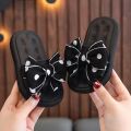 Cream/Black / Pink  Color open Sandals For Baby Girls. 