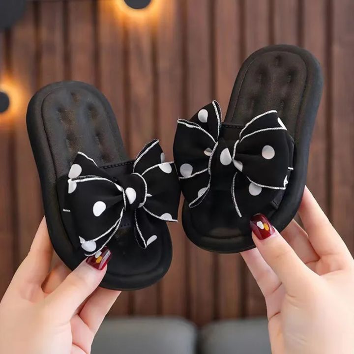 Cream/Black / Pink  Color open Sandals For Baby Girls