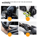 Wenefang Pink Disposable Nitrile Gloves Waterproof Anti-static Durable Black/White Latex Gloves For Kitchen Cook Beauty Salon XS 50/20PCS. 