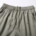 Summer cotton beach pants 5 points medium pants wear home loose casual flower shorts men's five-point pants trendy brand. 